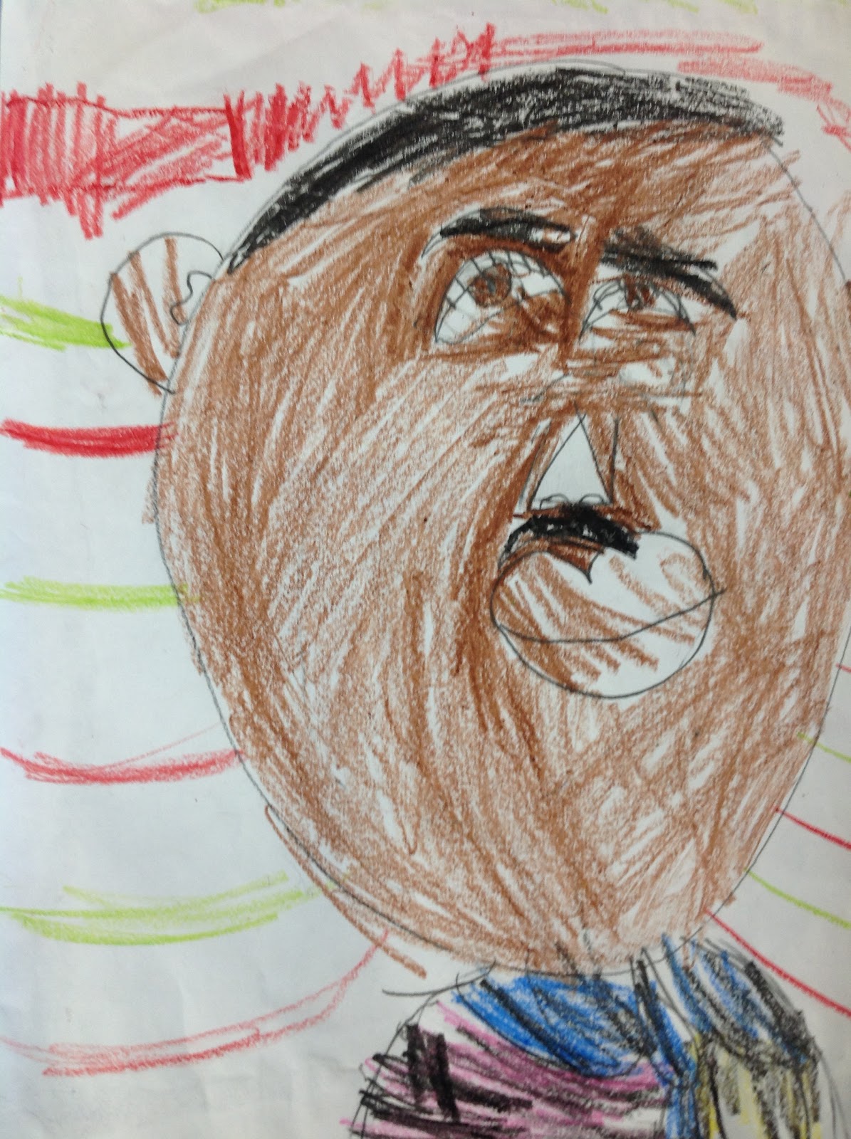 Howywood Kindergarten: Happy MLK Day!! A guided drawing, some